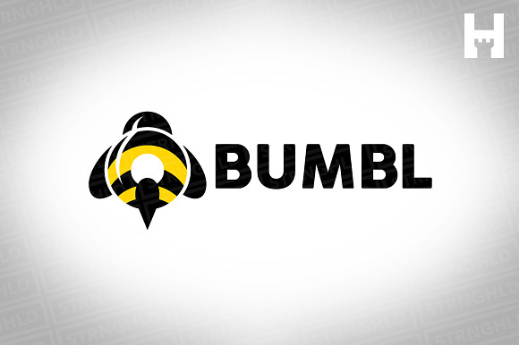 Bumble Bee Vector Logo Template in Logo Templates - product preview 1