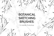 Botanical Brushes for Photoshop