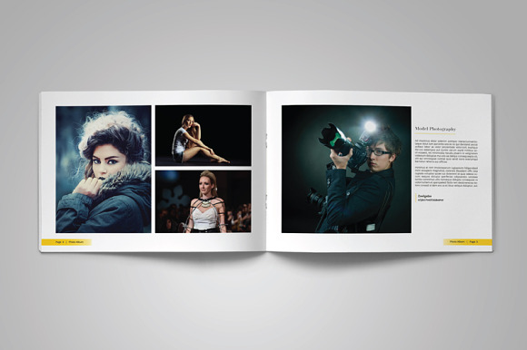 Portfolio Photo Album in Brochure Templates - product preview 2