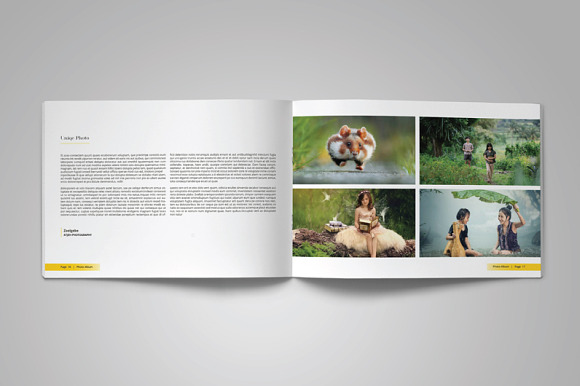 Portfolio Photo Album in Brochure Templates - product preview 9