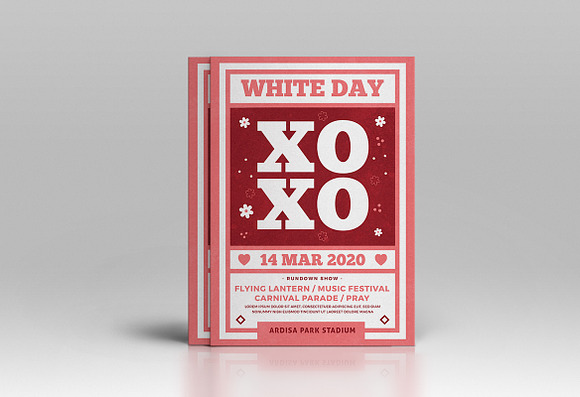 White Day Flyer in Flyer Templates - product preview 1