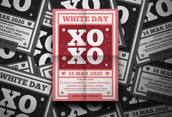 White Day Flyer in Flyer Templates - product preview 3