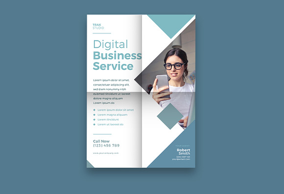 Corporate Service Flyer in Flyer Templates - product preview 2
