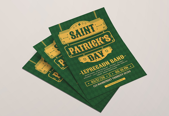 St.Patrick Flyer in Flyer Templates - product preview 1
