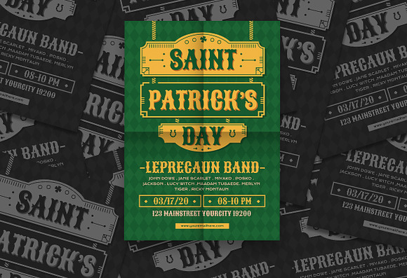 St.Patrick Flyer in Flyer Templates - product preview 3