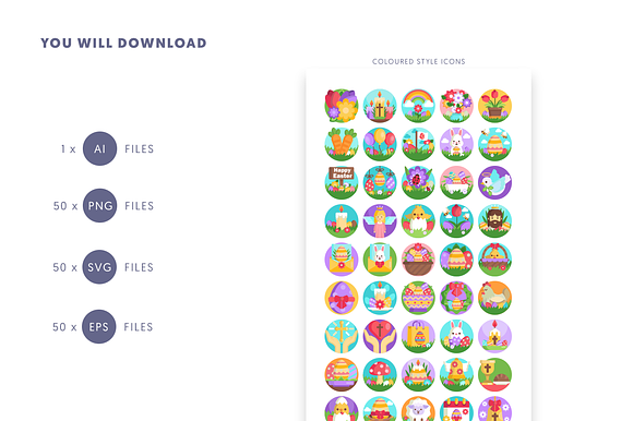 Easter Icons in Icons - product preview 7