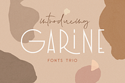 Garine Art Deco Display Fonts Trio