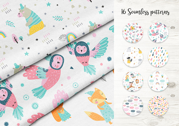 Woodland fairy set in Graphics - product preview 6