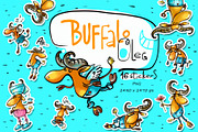 Buffalo Oleg - 16 illustrations