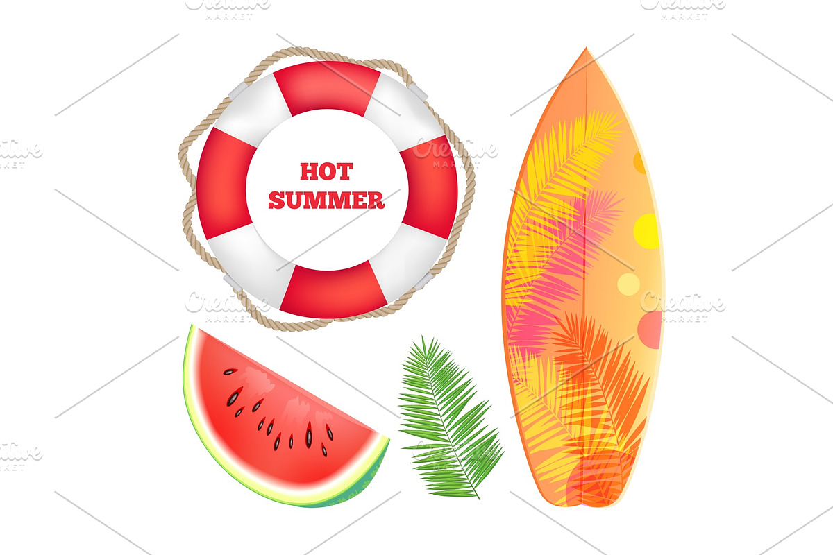 Summer Beach Party Banner, Vector in Objects - product preview 8