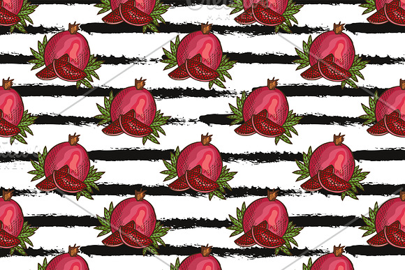 11 Fruit Digital Seamless Papers in Patterns - product preview 3