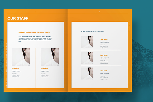 Business Proposal Layout in Brochure Templates - product preview 2