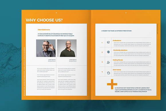 Business Proposal Layout in Brochure Templates - product preview 9