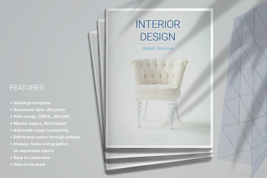 Interior Design Product Catalog in Brochure Templates - product preview 8