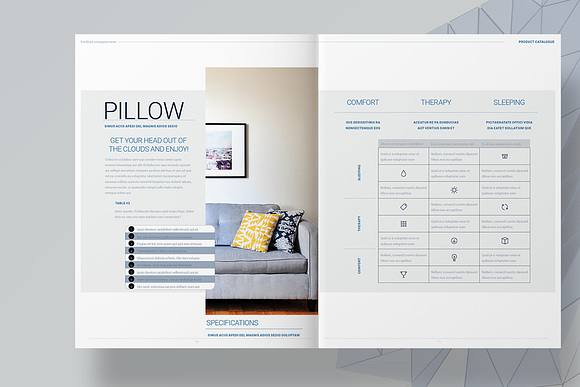 Interior Design Product Catalog in Brochure Templates - product preview 5