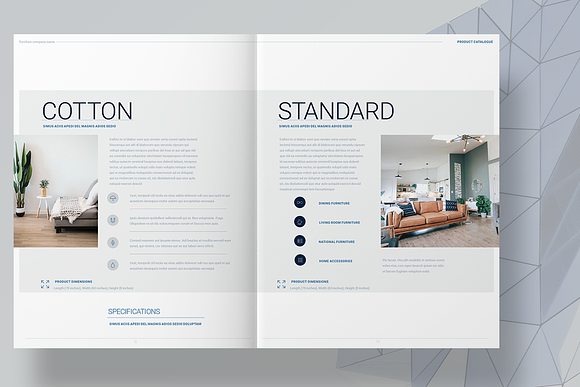 Interior Design Product Catalog in Brochure Templates - product preview 6