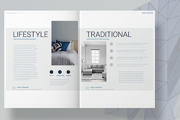 Interior Design Product Catalog in Brochure Templates - product preview 8