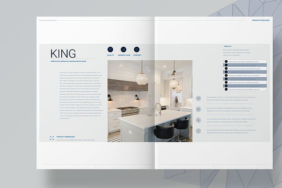 Interior Design Product Catalog in Brochure Templates - product preview 9