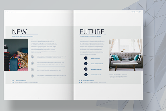 Interior Design Product Catalog in Brochure Templates - product preview 10