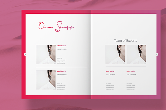 Fashion Proposal Layout in Brochure Templates - product preview 4