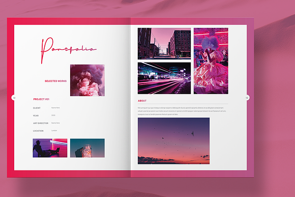 Fashion Proposal Layout in Brochure Templates - product preview 7