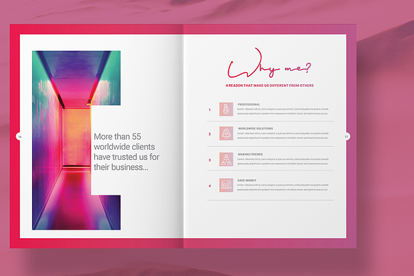 Fashion Proposal Layout in Brochure Templates - product preview 9