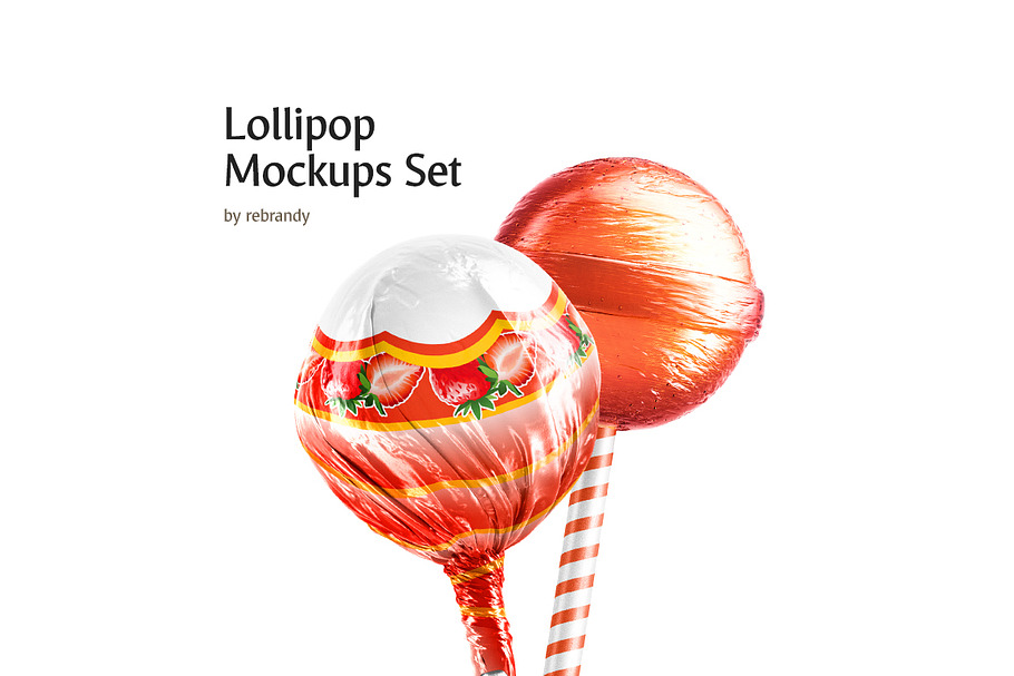 Lollipop Mockups Set