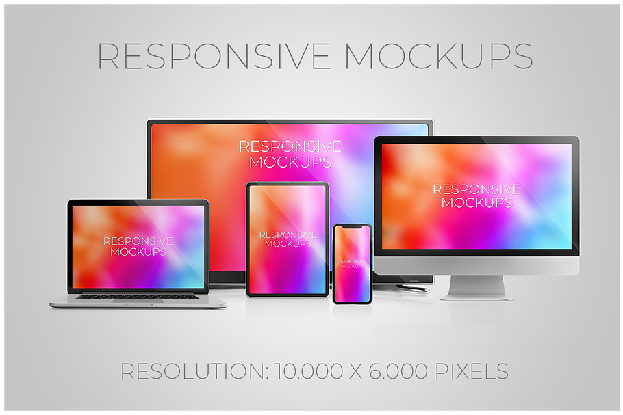 Responsive web mockups in Mobile & Web Mockups - product preview 8