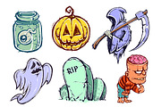 Halloween Vector Characters