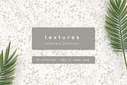 Textures: 15 Seamless Patterns