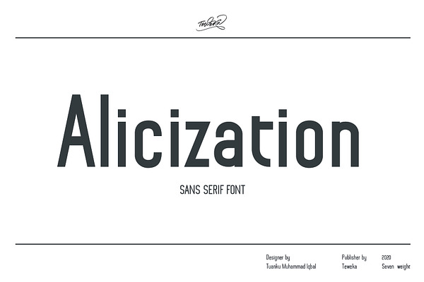 Alicization - Sans Serif