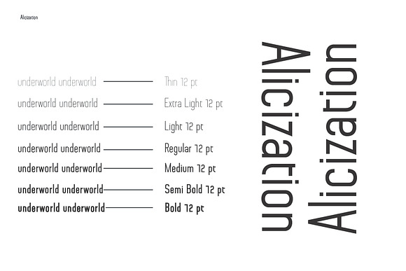 Alicization - Sans Serif in Sans-Serif Fonts - product preview 3