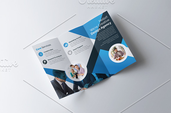 Corporate Tri fold Brochure in Brochure Templates - product preview 2