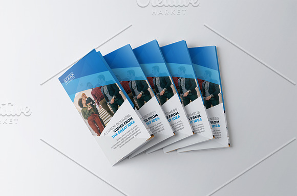 Corporate Tri fold Brochure in Brochure Templates - product preview 3