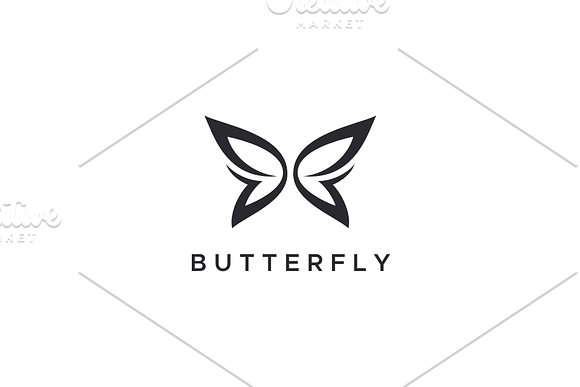 Butterfly Logo in Logo Templates - product preview 3