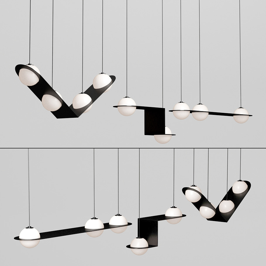 Laurent Suspension Light Collection in Furniture - product preview 2