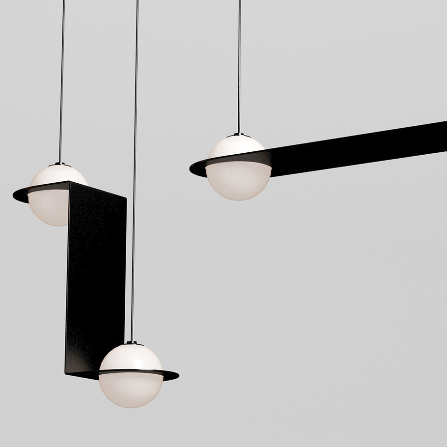 Laurent Suspension Light Collection in Furniture - product preview 4