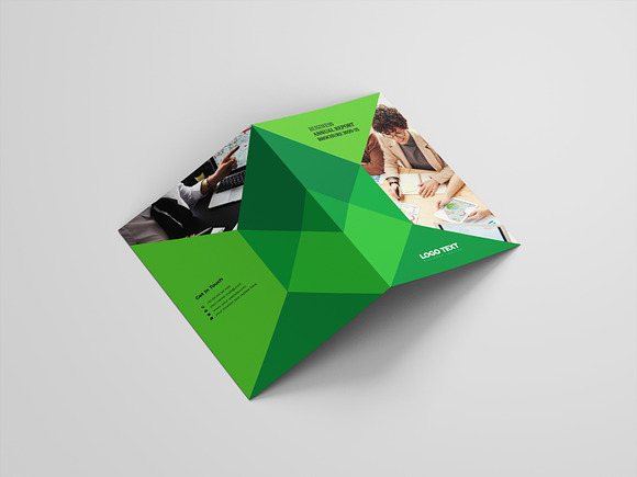Abstract Annual Report Brochure in Brochure Templates - product preview 1