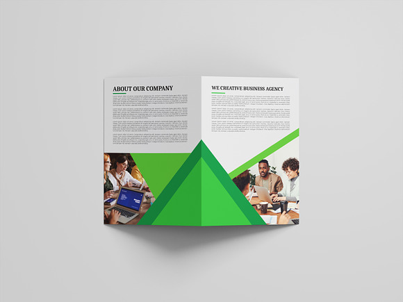Abstract Annual Report Brochure in Brochure Templates - product preview 3