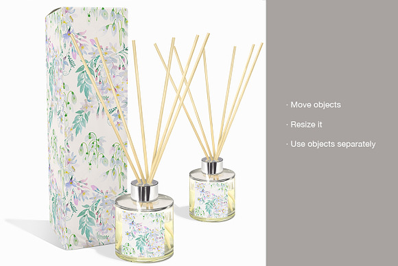 Diffuser home fragrance Mockup in Product Mockups - product preview 3