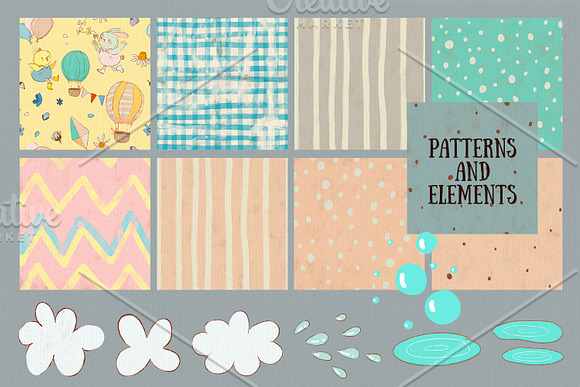 Spring Chickens / Graphic & Patterns in Illustrations - product preview 6