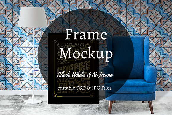 Interior Frame Mockup Casual in Product Mockups - product preview 3
