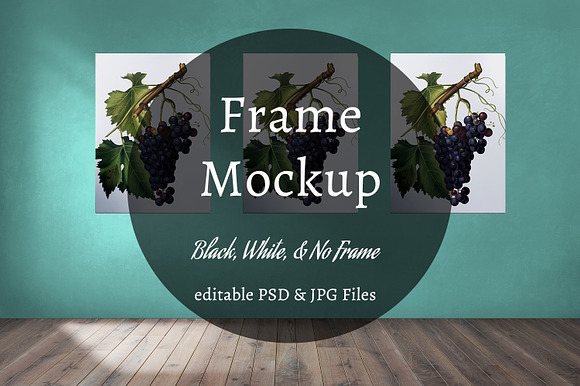 Interior Empty Room Frame Mockup in Product Mockups - product preview 5