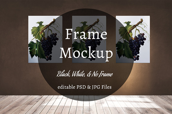 Frame Mockup Empty Room in Product Mockups - product preview 5