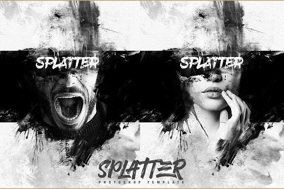 Splatter Photo Template in Add-Ons - product preview 1
