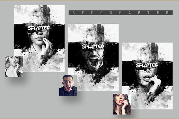 Splatter Photo Template in Add-Ons - product preview 2