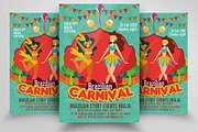 Brazilian Carnival Festival Flyer