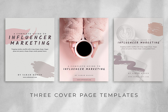 Workbook/eBook Canva Template | Sand in Magazine Templates - product preview 2