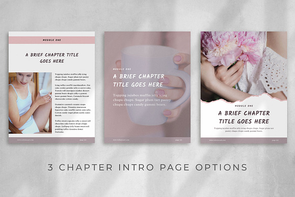 Workbook/eBook Canva Template | Sand in Magazine Templates - product preview 4
