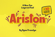 Ariston Comic Layered Font